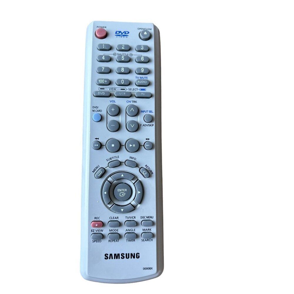 Samsung DVD Remote Control - Model 00089X - Fully Functional